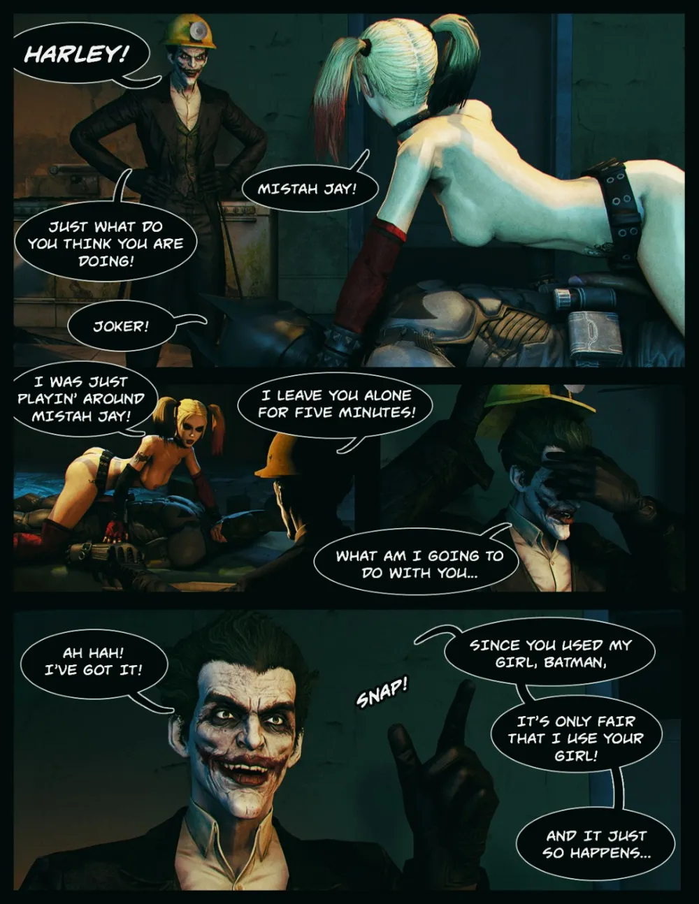 Batman & Harley Quinn- Plaything (Vaurra) - Page 7