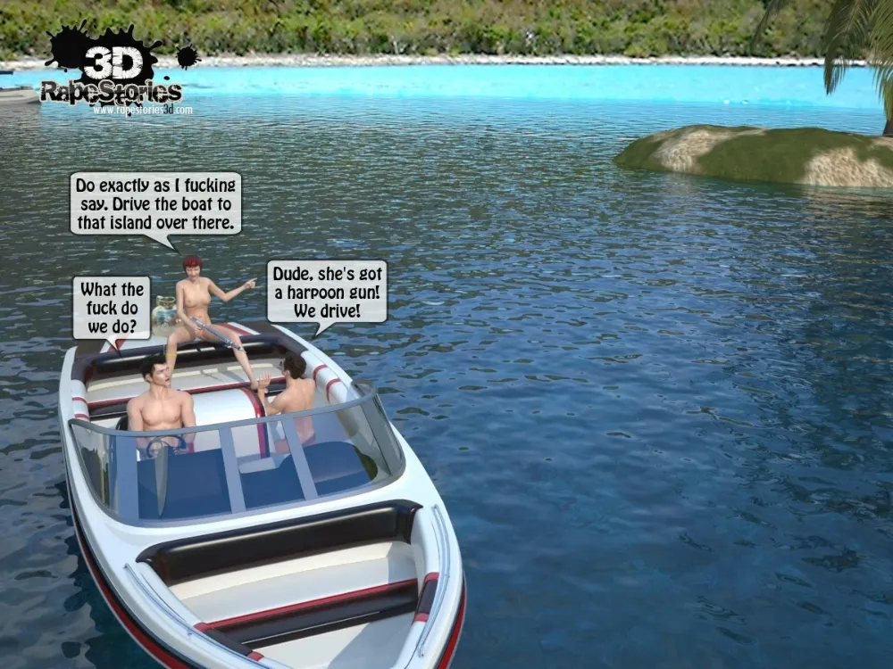 2 Boys Fuck a Woman at Boat- 3D [email protected] Stories - Page 31