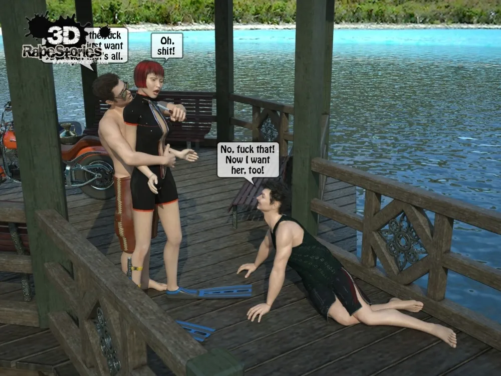 2 Boys Fuck a Woman at Boat- 3D [email protected] Stories - Page 7