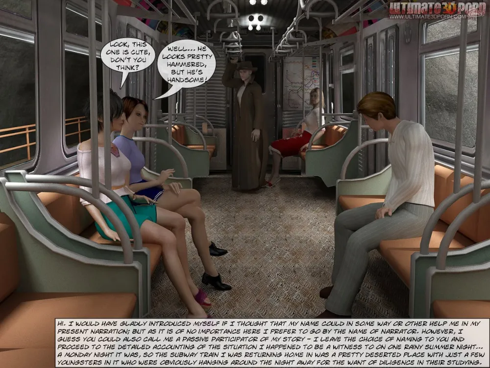 Sex In Subway- Ultimate3DPorn - Page 1