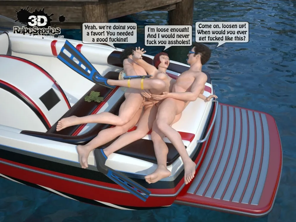 2 Boys Fuck a Woman at Boat- 3D [email protected] Stories - Page 28