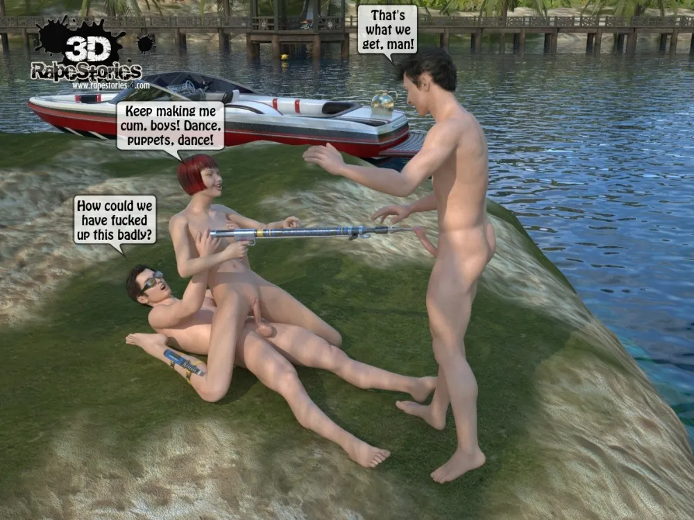 2 Boys Fuck a Woman at Boat- 3D [email protected] Stories - Page 45