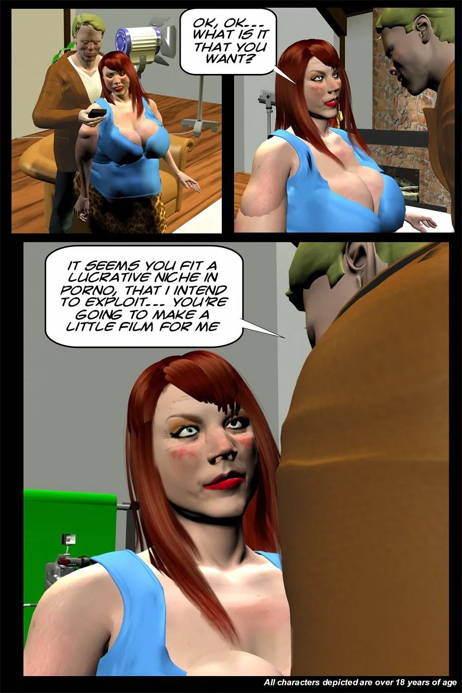 Milf-3D – Lisa’s Big Date 2 - Page 15