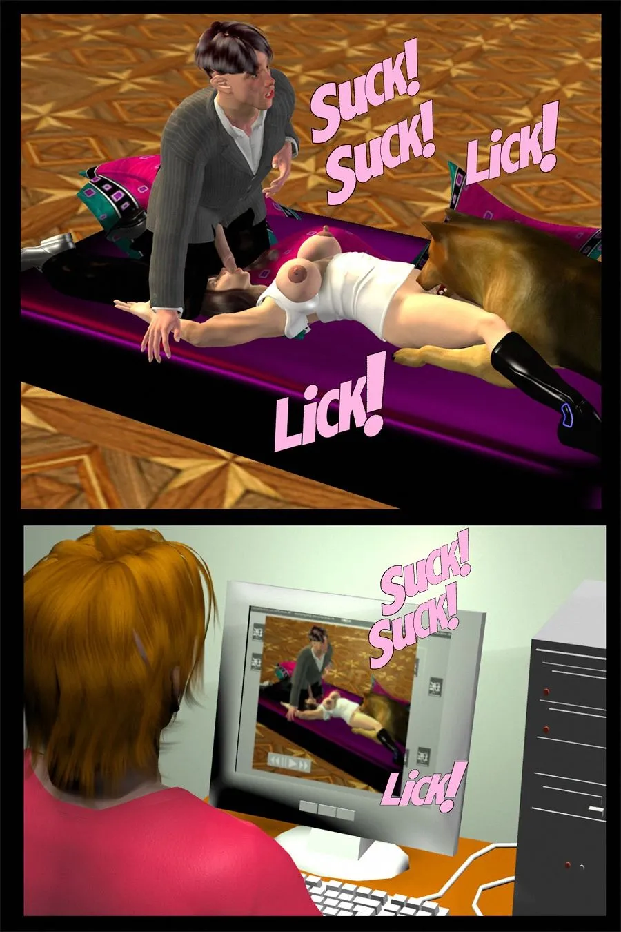 Milf-3D – Lisa’s Big Date 2 - Page 54