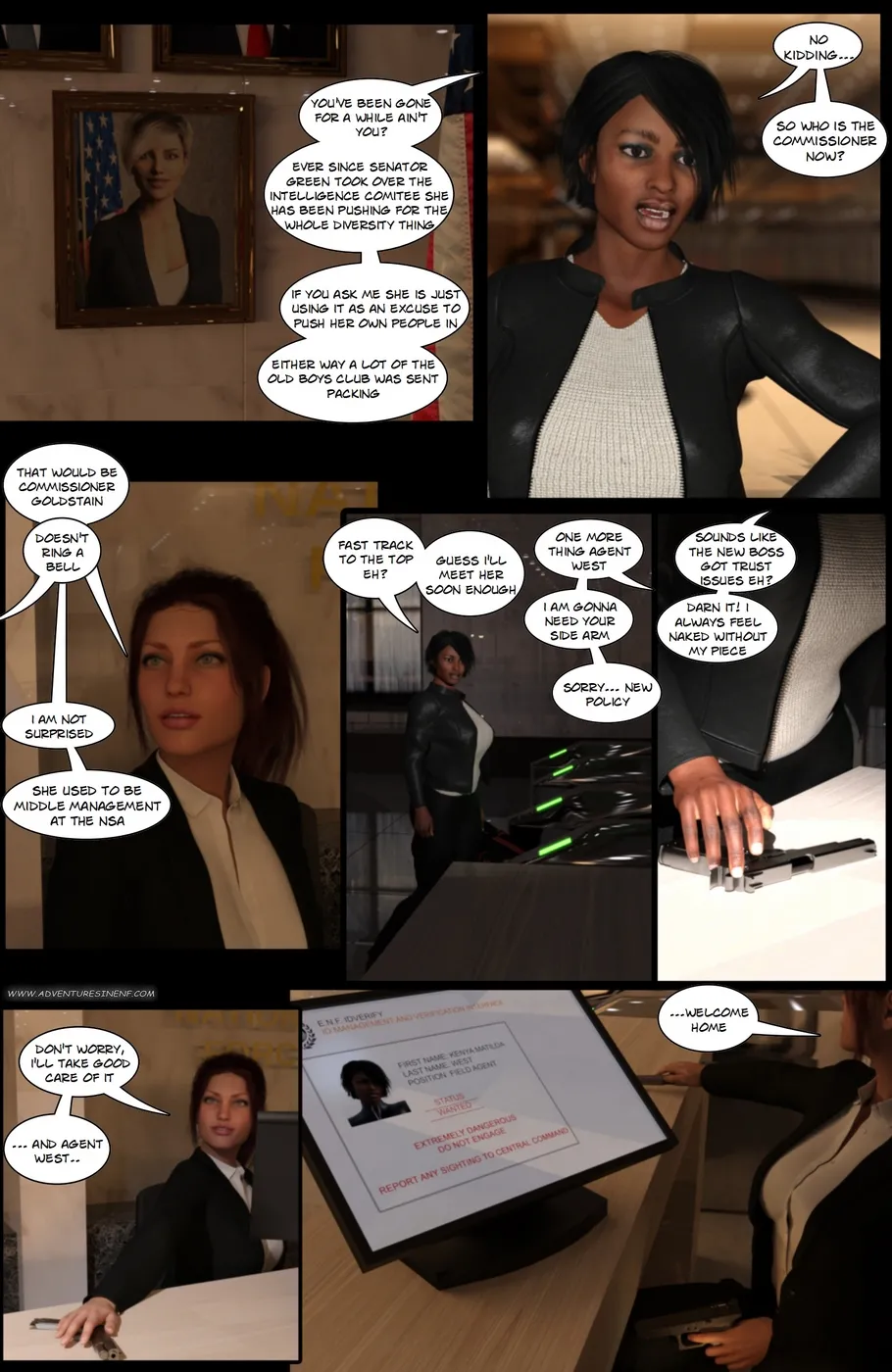 Agents of E.N.F.- The Cephalopod Strikes! - Page 4