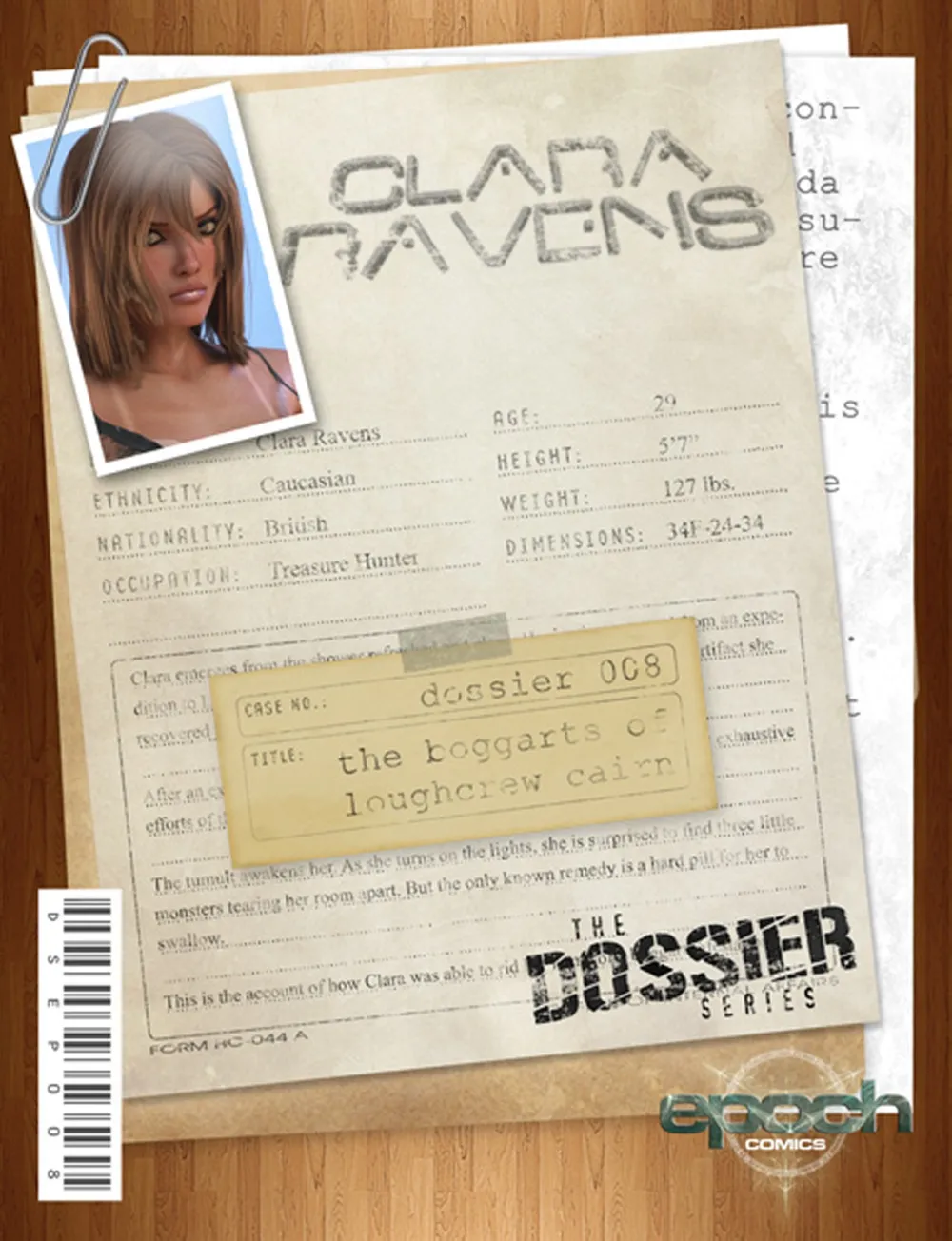 The Dossier 08- Epoch- Clara Ravens - Page 1