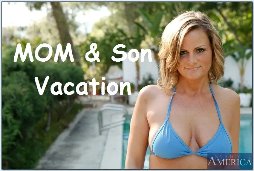 Mom & Son’s Vacation – Naughty America - Page 1