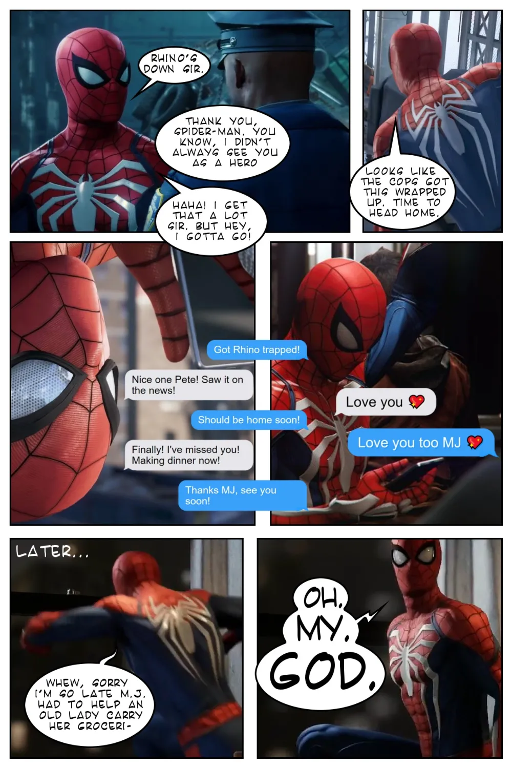 Spider-Man – Getting Home to MJ - Page 4