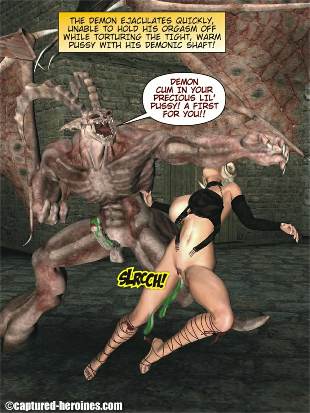 Dana Darks- Demon Hunter by Captured Heroines - Page 11