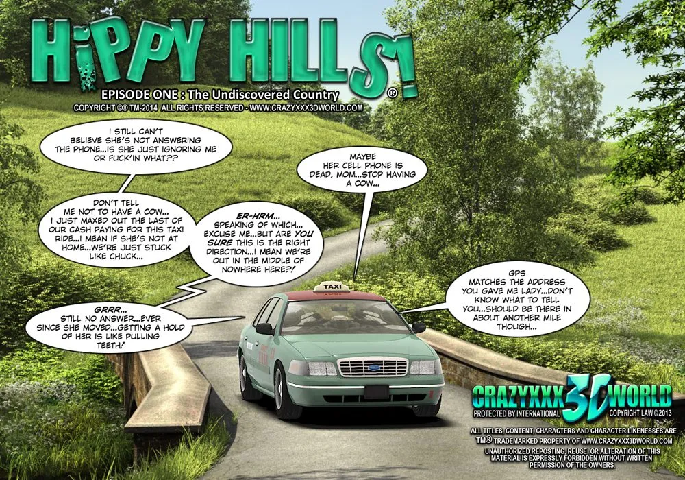 Hippy Hills-Episode 1 Undiscoverd Country - Page 1
