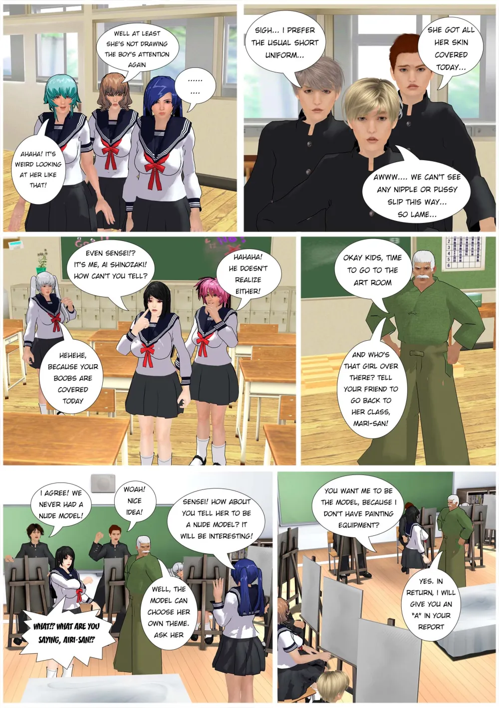 Fiction life of ai shinozaki 5 - Page 3