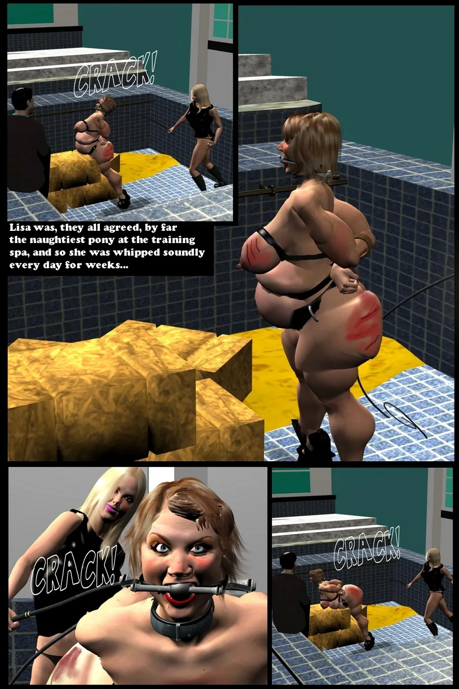 Milf3Dartist- Lisa’s Big Prison Date 4 - Page 35