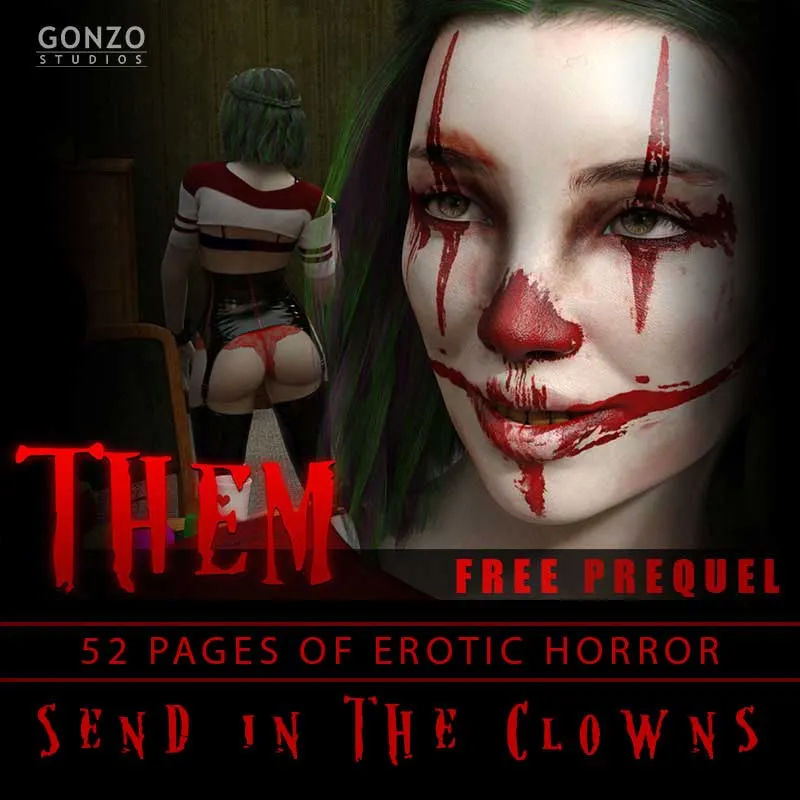 Them- Erotic Horror Prequel Send in the Clowns - Page 1