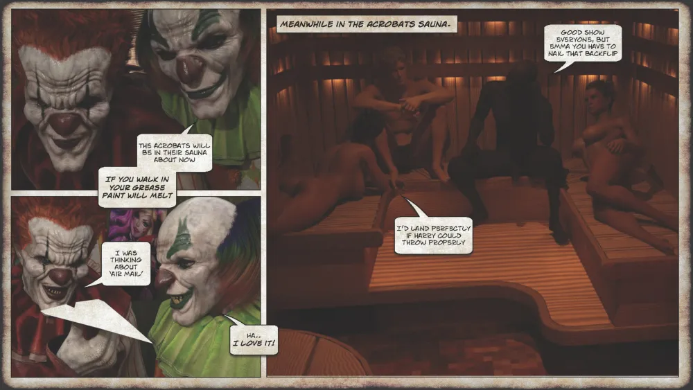 Them- Erotic Horror Prequel Send in the Clowns - Page 23