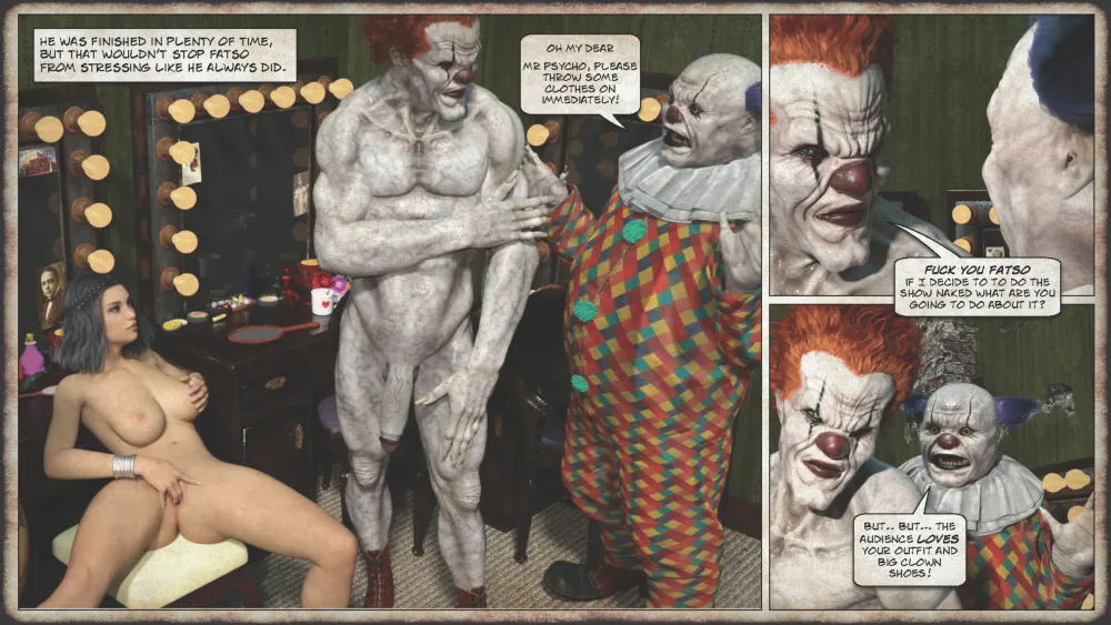 Them- Erotic Horror Prequel Send in the Clowns - Page 13
