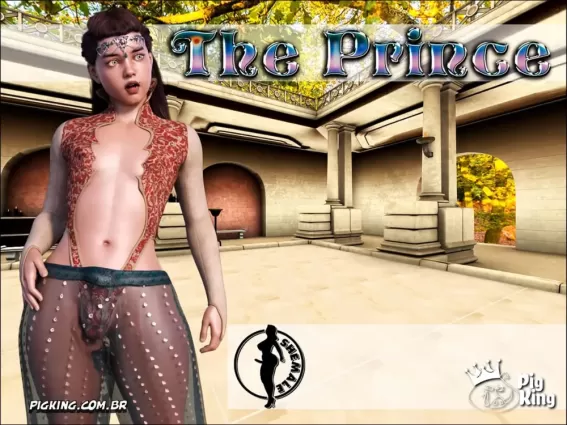 The Prince 1 (Aaron)- PigKing Shemale - 3d
