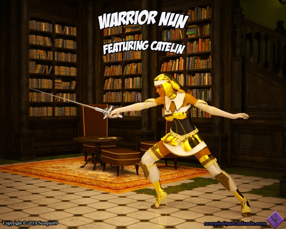 Scorpio69- Warrior Nun – Featuring Catelin - Page 1