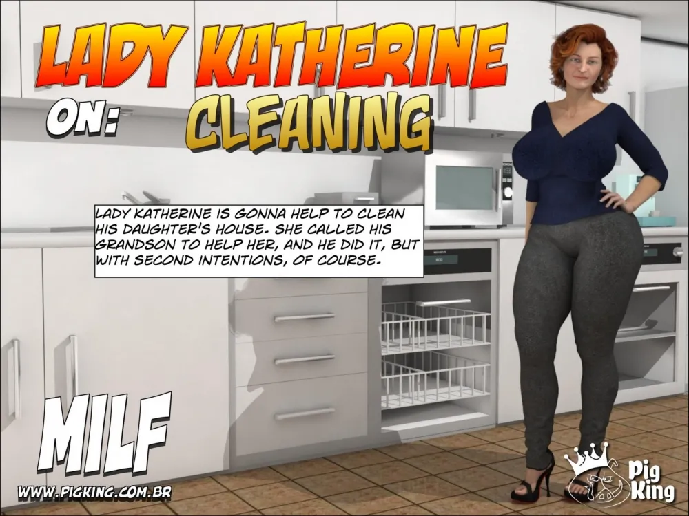 Lady Katherine on Cleaning- Pigking - Page 1