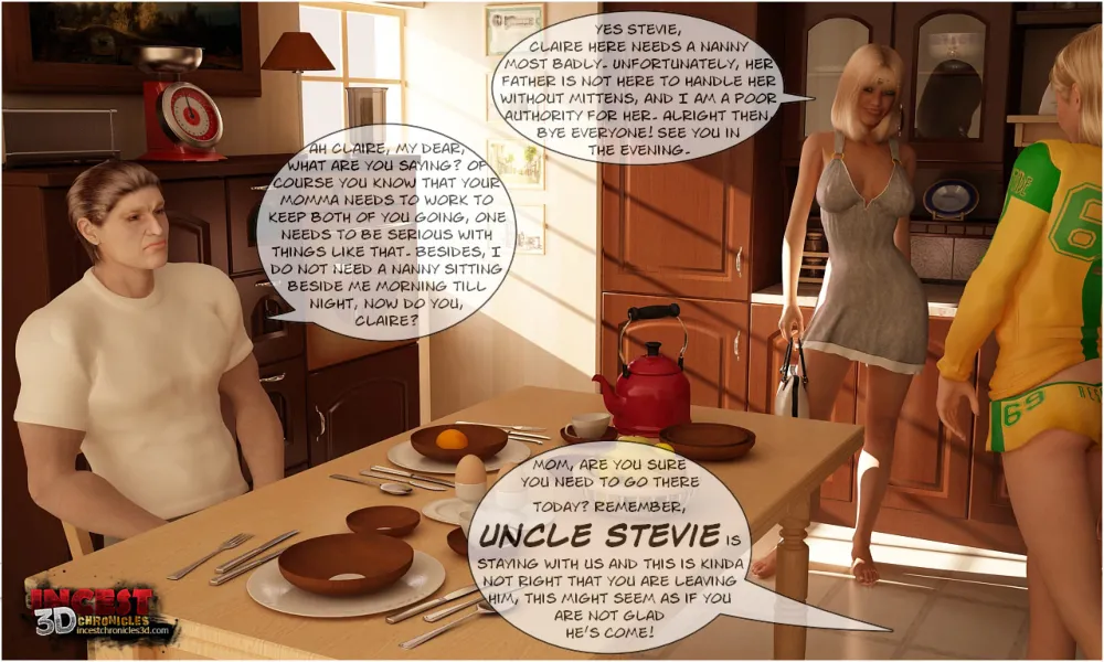 Uncle Arriving Part 2- Incest3DChronicles - Page 22