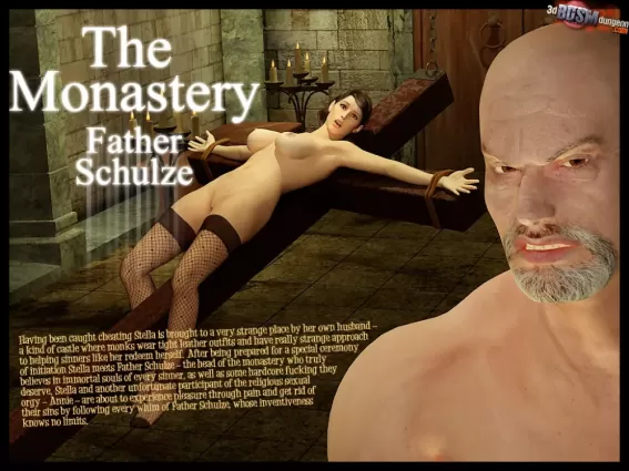 3dBDSMdungeon- The Monastery – Father Shulze - Big Cock