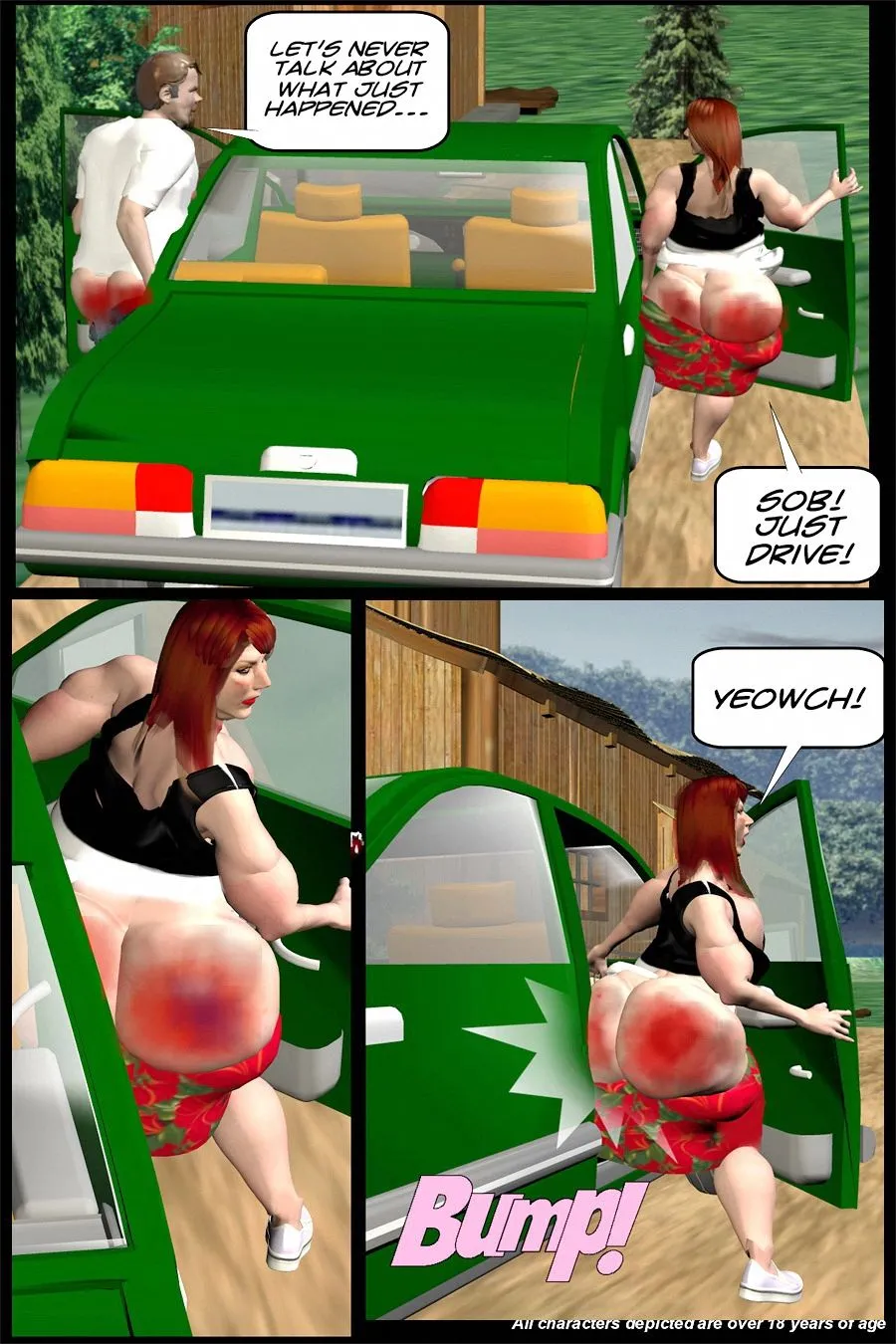 Milf-3D – Lisa’s Big Date 3 [Fat Pigs] - Page 76