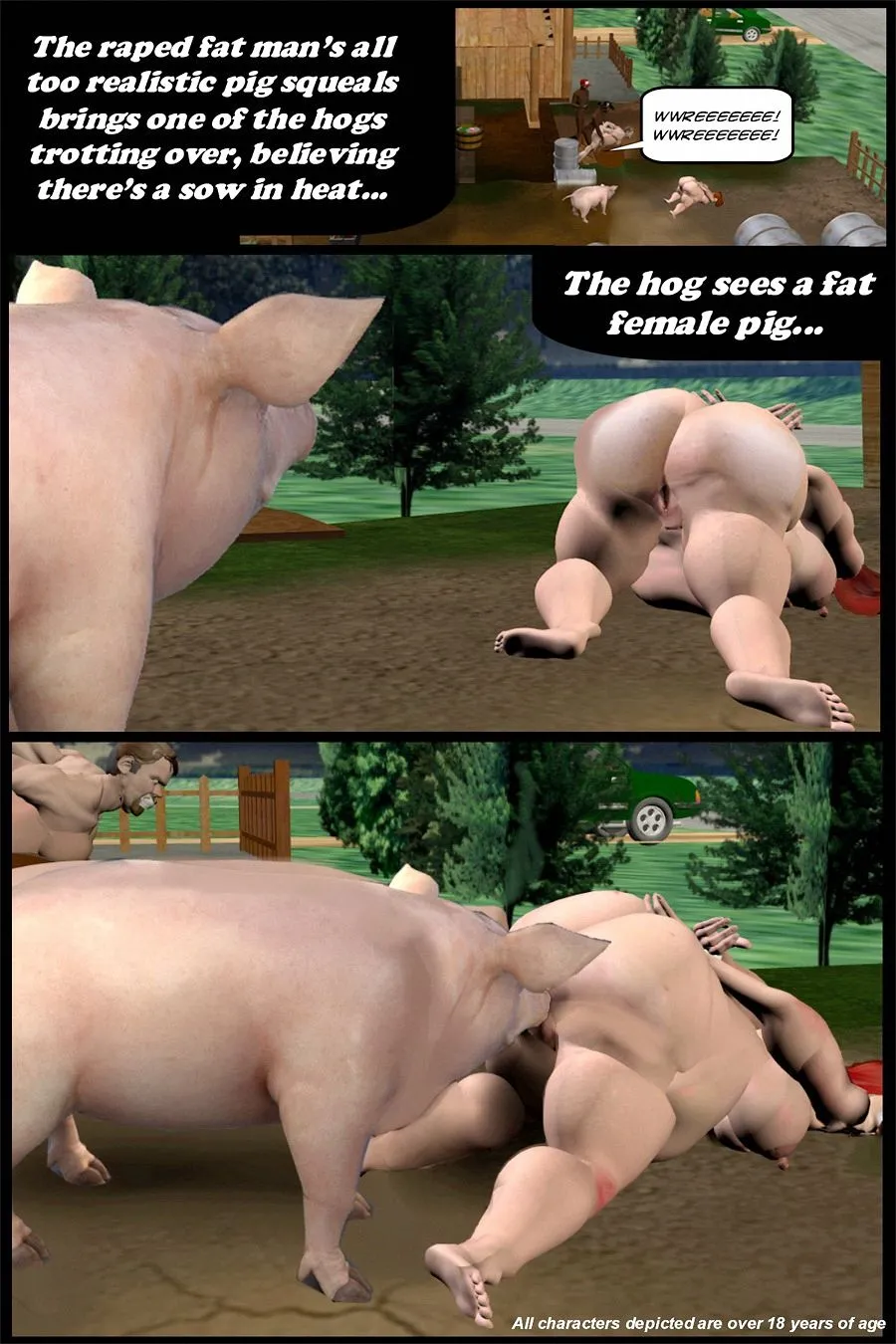 Milf-3D – Lisa’s Big Date 3 [Fat Pigs] - Page 53