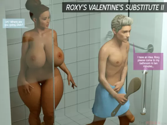 Roxy’s Valentine’s Substitute II by The Foxxx - Big Boobs