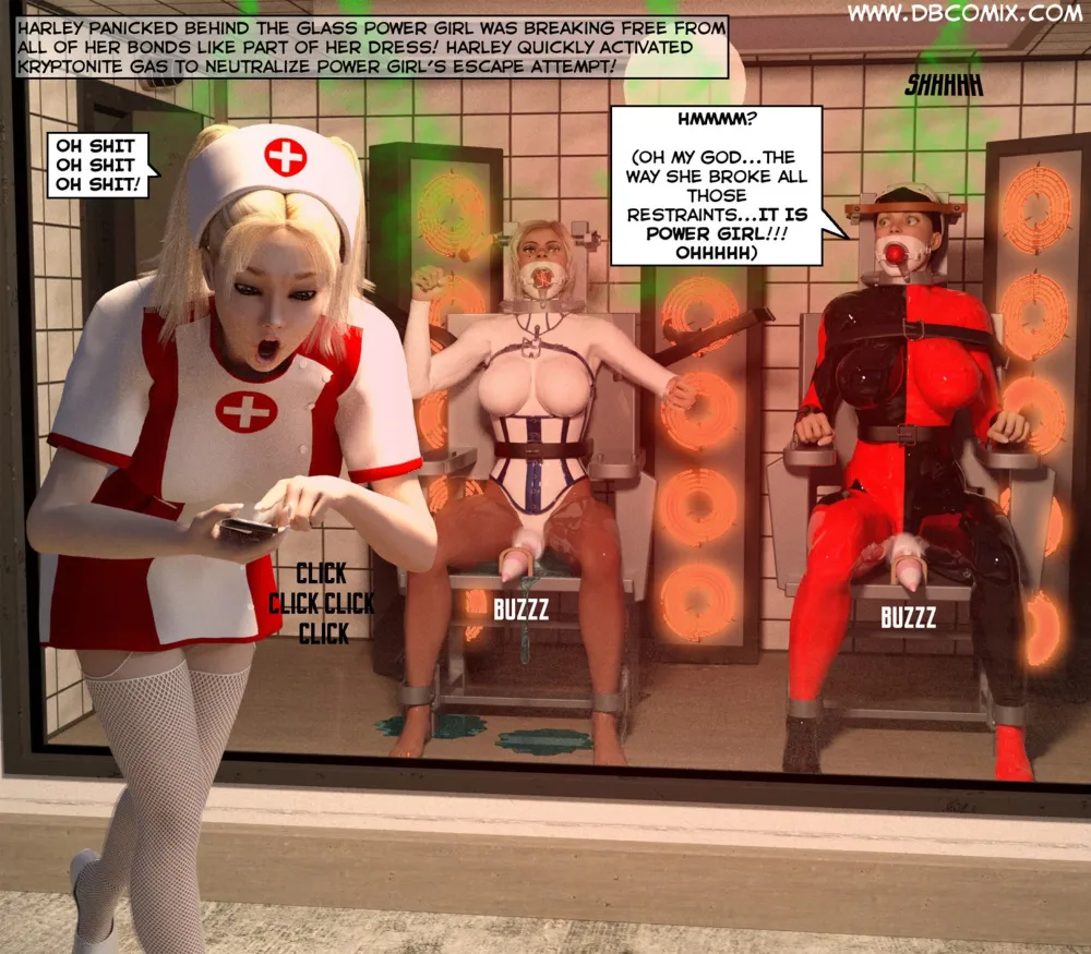 New Arkham For Superheroines 1 - Humiliation and Degradation of Power Girl - Page 39