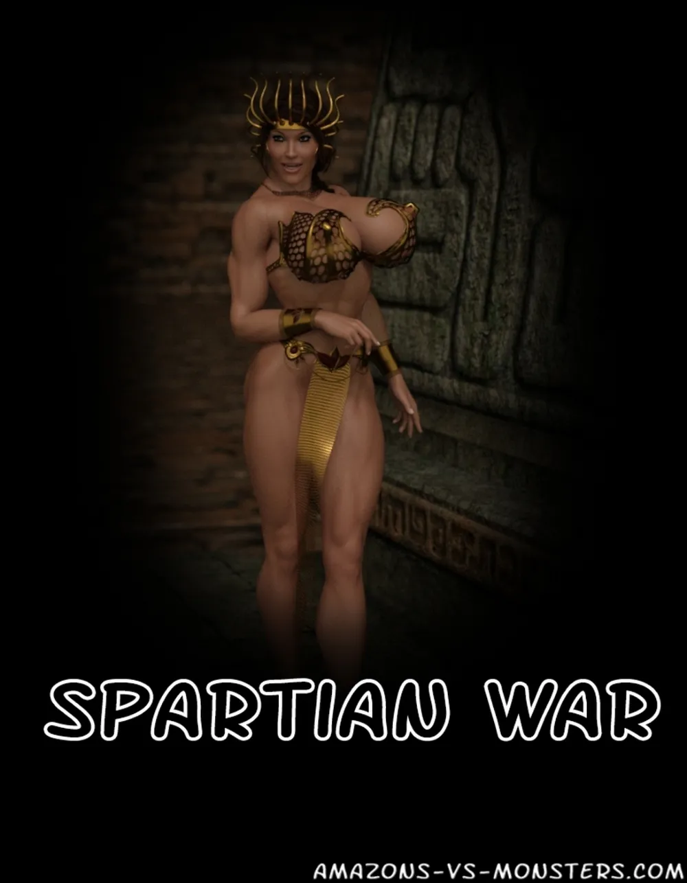Amazons and Monsters- Spartian War - Page 1