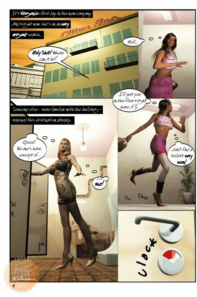 Shemale Sex Comics - Page 1