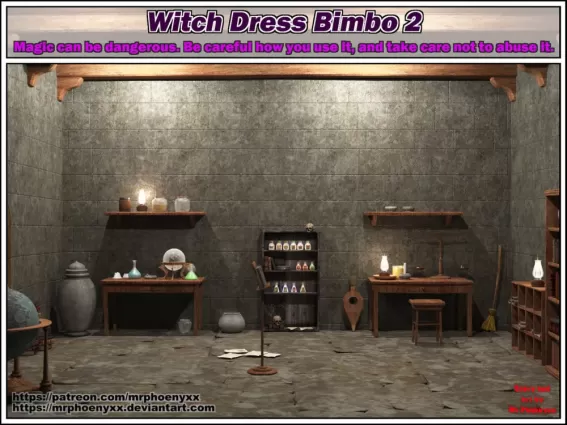 Mr. Phoenyxx- Witch Dress Bimbo 2 - 3d
