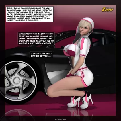 MCB The CarShow Chick- Zzomp - 3d