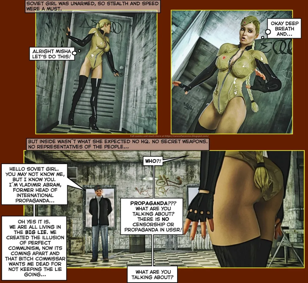 DbComix- Soviet Girl – The End of The Soviet Union Part 2 - Page 5