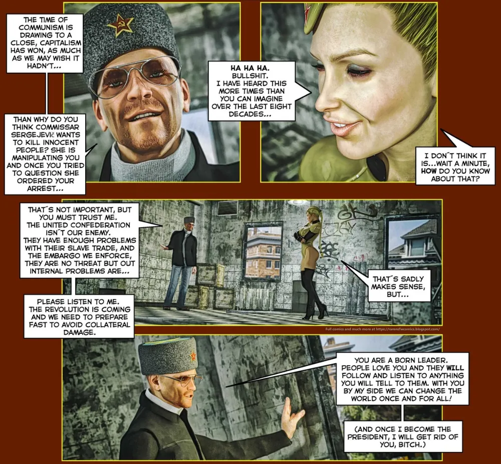 DbComix- Soviet Girl – The End of The Soviet Union Part 2 - Page 6