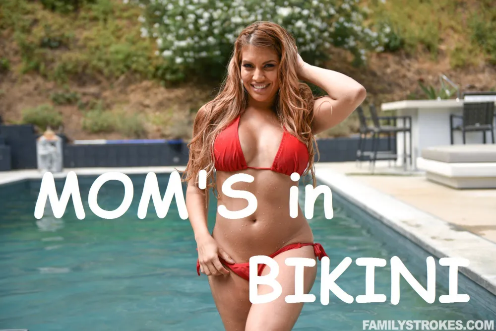 Mom in Bikini- Family Strokes - Page 1