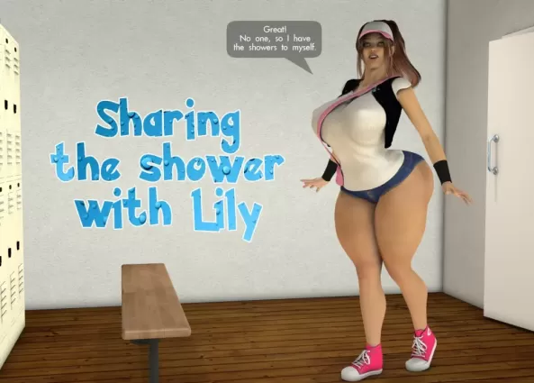 Sharing the shower with Lily- Rickfoxxx - 3d