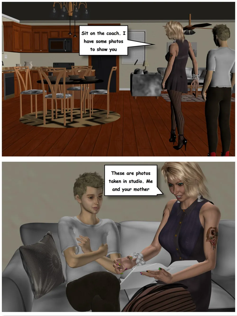 Two Models Chapter 1- Vger - Page 12