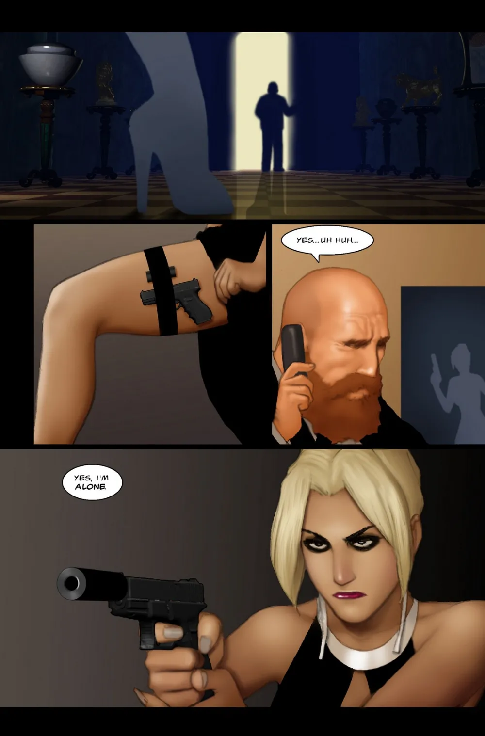 Black Ops White Lies- A Spying with Lana Story - Page 7