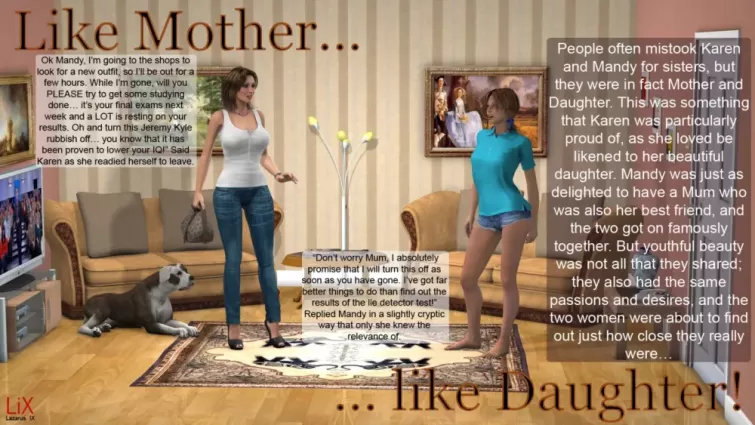 Like Mother, Like Daughter Part 1- Lazarus IX - 3d