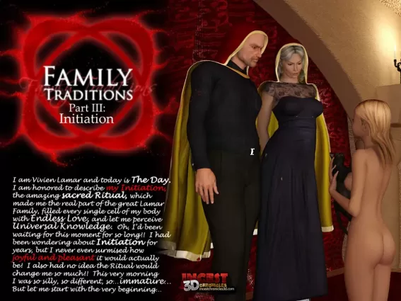 Family Traditions. Part 3- Incest3DChronicles - 3d