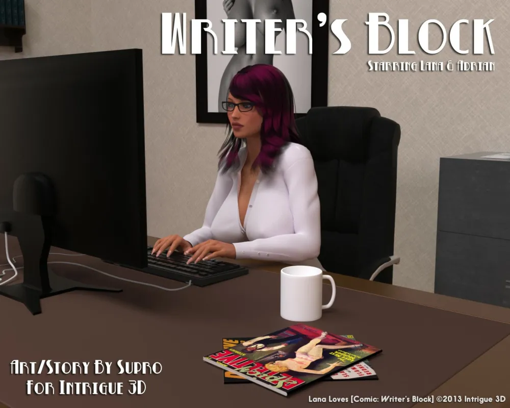Lana Loves Writer’s Block - Page 1