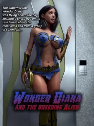 Wonder Diana and the Breeder - 3d