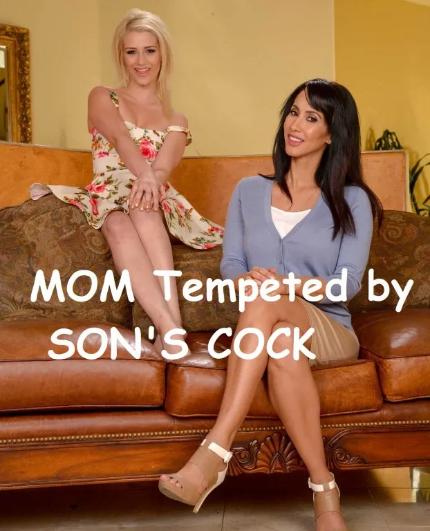 Mom Tempted by Son’s Cock - Page 1
