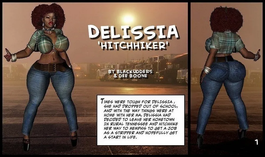 Delissia Hitchhiker- Blackadder - Page 1