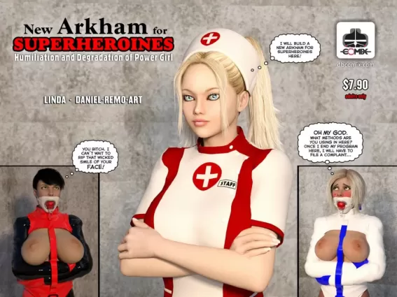 Linda- New Arkham For Superheroines (DBComix) - 3d