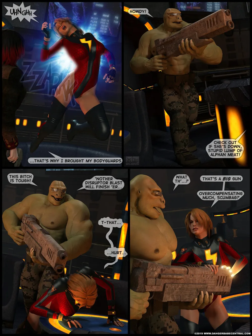 Captain Wonder!- Dangerbabecentral - Page 9