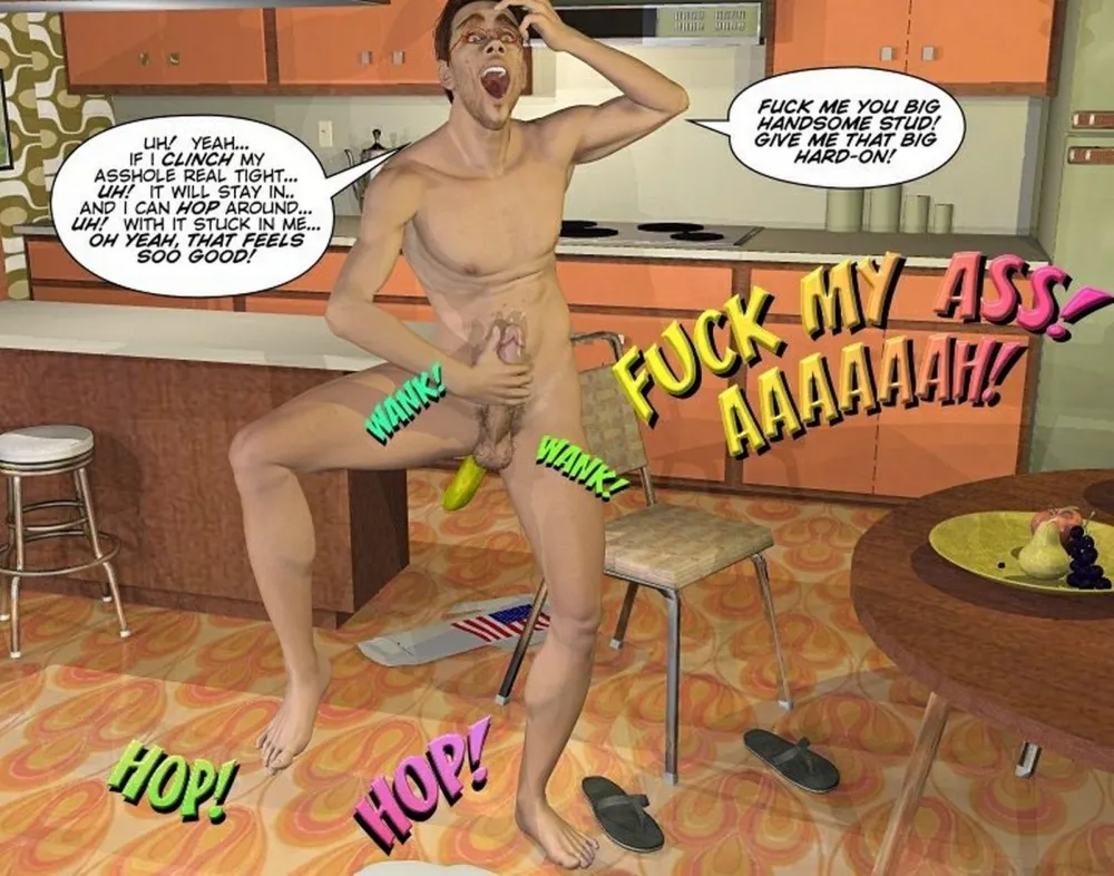 Gay 3D Comics-CumingOut - Page 17