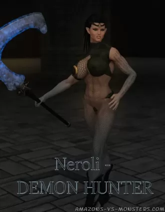 Neroli- Demon Hunter by Amazons-vs-Monsters - 3d