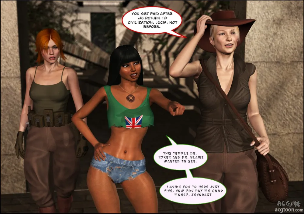 Susan Ryker and the Temple of Brown Cuties - Page 3