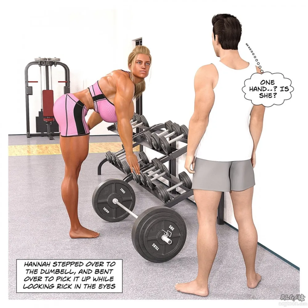 Hannah's Story: Gym Encounter - Page 14